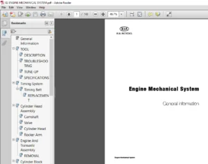 1994-1996 Kia Pride Service Repair Manual - PDF Download