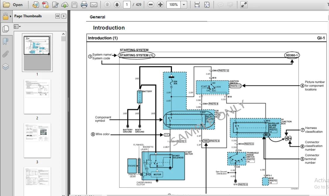 Kia Sportage (Sl) 2014 G 2.0 T-gdi Theta2 Electronic Manual - PDF DOWNLOAD - Image 2