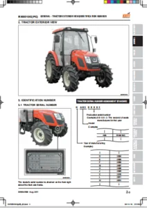 Kioti Daedong RX6010C RX6010PC Tractor Service Manual - PDF Download
