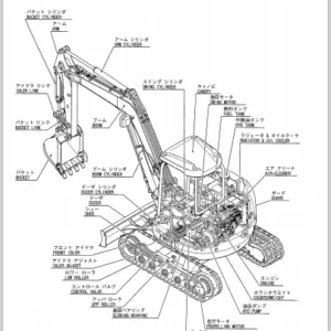Kobelco Sk40sr 2 Sk45sr 2 Mini Excavator Parts Manual - PDF Download