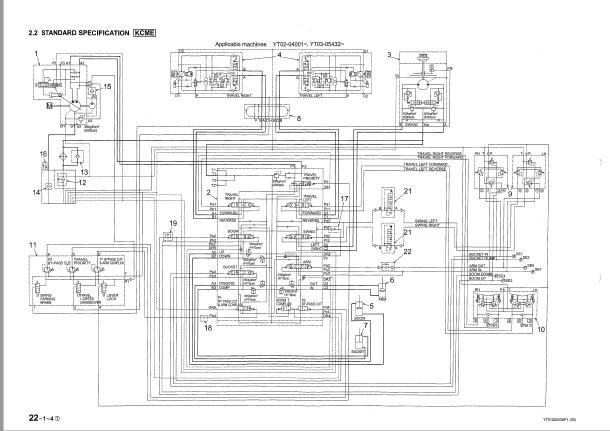 Kobelco Sk70sr 1e Crawler Excavator Service Repair Manual Download ( Yt02 04001 Up Yt03 05432 Up ) - Image 3