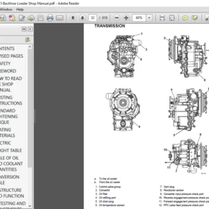 Komatsu WB97S-5 Backhoe Loader Shop Manual - PDF DOWNLOAD