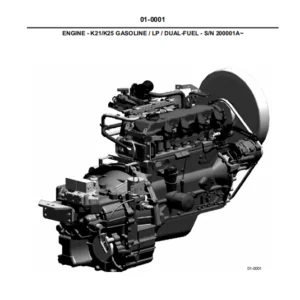 Komatsu Bx50 Series Forklift Trucks Parts Manual - PDF Download