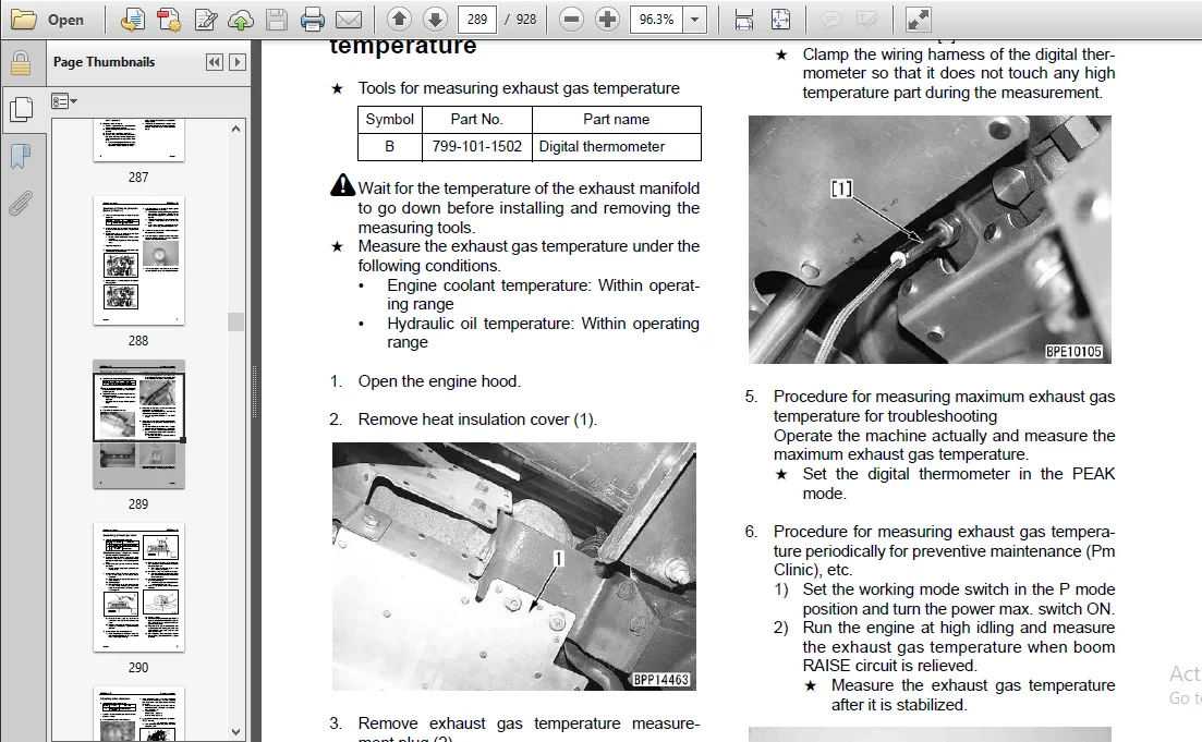 Komatsu Hydraulic Excavator PC600 8PC600 LC-8 PC800 K50001 PC 800 LC-K Service Repair Manual - PDF Download - Image 3