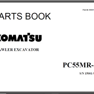 Komatsu Pc55mr-3 Parts Manual - PDF DOWNLOAD