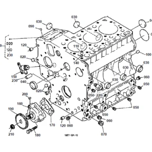 Kubota B7300 HSD Tractor Parts Manual - PDF Download