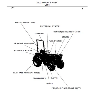 Kubota L175 Tractor Parts Manual - PDF DOWNLOAD