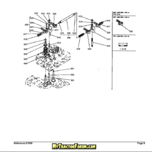 Kubota L185F Tractor Illustrated Master Parts List Manual - PDF Download