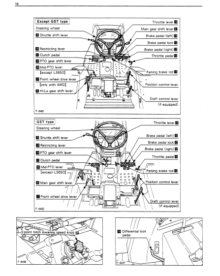 Kubota L2650 L2950 L3450 L3650 Tractor Operator Maintenance Owners