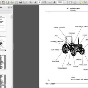 Kubota Tractor L Series Parts Catalogue Manual List - PDF Download