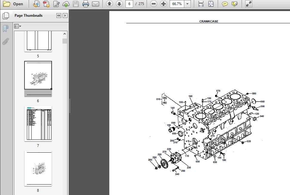 Kubota Tractor L Series Parts Catalogue Manual List - PDF Download - Image 4