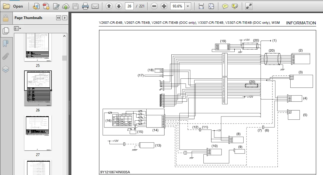Kubota V2607-CR-E4B, V2607-CR-TE4B, V2607-CR-TIE4B (DOC only), V3307-CR-TE4B, V3307-CR-TIE4B (DOC only) Diesel Engine Service Repair Manual - PDF Download - Image 3
