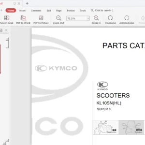Kymco Super8 50 Factory Service Repair Workshop Manual Instant Download Parts Catalogue - DOWNLOAD