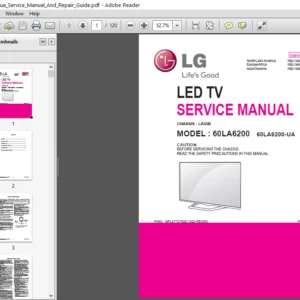 LG-60LA6200-UA Service Manual and Repair Guide - PDF Download