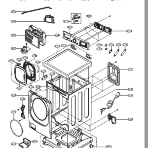 Lg Wm3997hwa Washer Dryer Combo Service Manual And Repair Guide - PDF Download