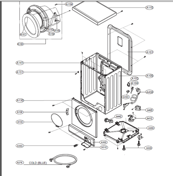 Lg F12b8tdp5 Service Manual And Repair Guide - Heydownloads - Manual 