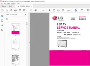 LG 55lb650v 55lb650v ta Led Tv Service Manual - PDF DOWNLOAD