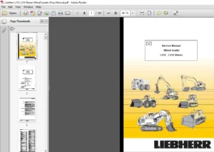 Liebherr L512 L514 Stereo Wheel Loader Shop Manual - PDF DOWNLOAD