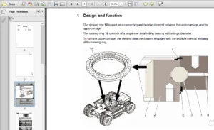 Liebherr A900c zw Litronic Hydraulic Excavator Service Manual - PDF Download