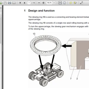 Liebherr A900c zw Litronic Hydraulic Excavator Service Manual - PDF Download