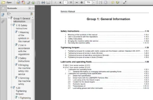 Liebherr R964c R974c Hydraulic Excavator Service Manual - PDF Download