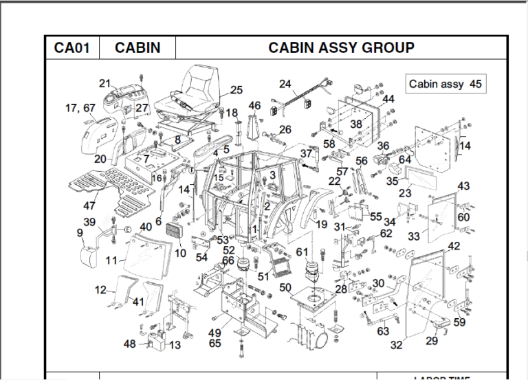 Mahindra Tractor Parts List