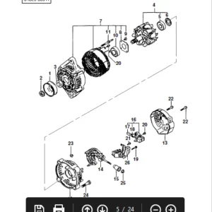 Massey Ferguson Mf 1205 Compact Tractor Parts Manual - PDF Download