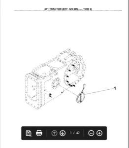 Massey Ferguson Mf 471 T2 Tractor Parts Manual  - PDF Download