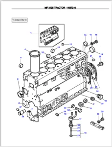 Massey Ferguson 3125 Parts Catalog Manual - PDF Download