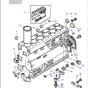 Massey Ferguson 3125 Parts Catalog Manual - PDF Download