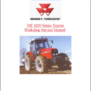 Massey Ferguson Mf 4235 4240 4243 Repair Service Manual - PDF DOWNLOAD