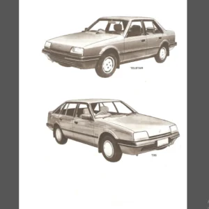 Mazda 626 Gc Telstar Ar 1983-1986 Full Service Repair Manual - PDF Download