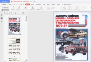 Mercury Cougar 1979-1987 Service Repair Manual - PDF Download