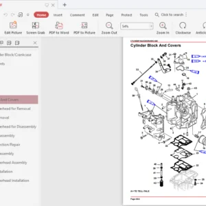 Mercury Mariner Outboard 99hp 15hp Four Stroke Bigfoot Workshop Repair Manual - Download