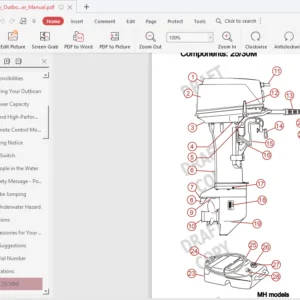 Mercury Outboards 25-30hp Master Manual - PDF DOWNLOAD