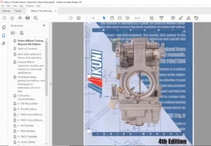 Mikuni Throttle Valves Carburetor Service Repair Manual - PDF Download