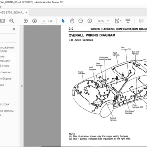 1991-1997 Mitsubishi Sigma (Mitsubishi Diamante) Workshop Repair Service Manual - PDF Download