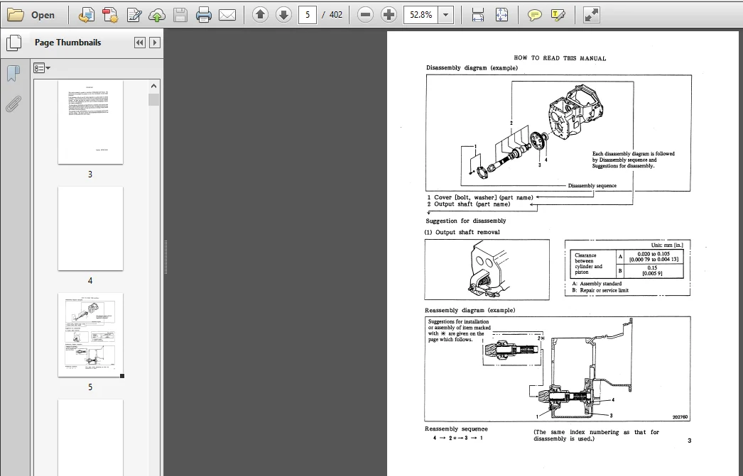 Mitsubishi Fd35 Fd40 Fd45 Fd50 Fd50c Forklift Trucks Service Repair Workshop Manual - PDF Download - Image 3