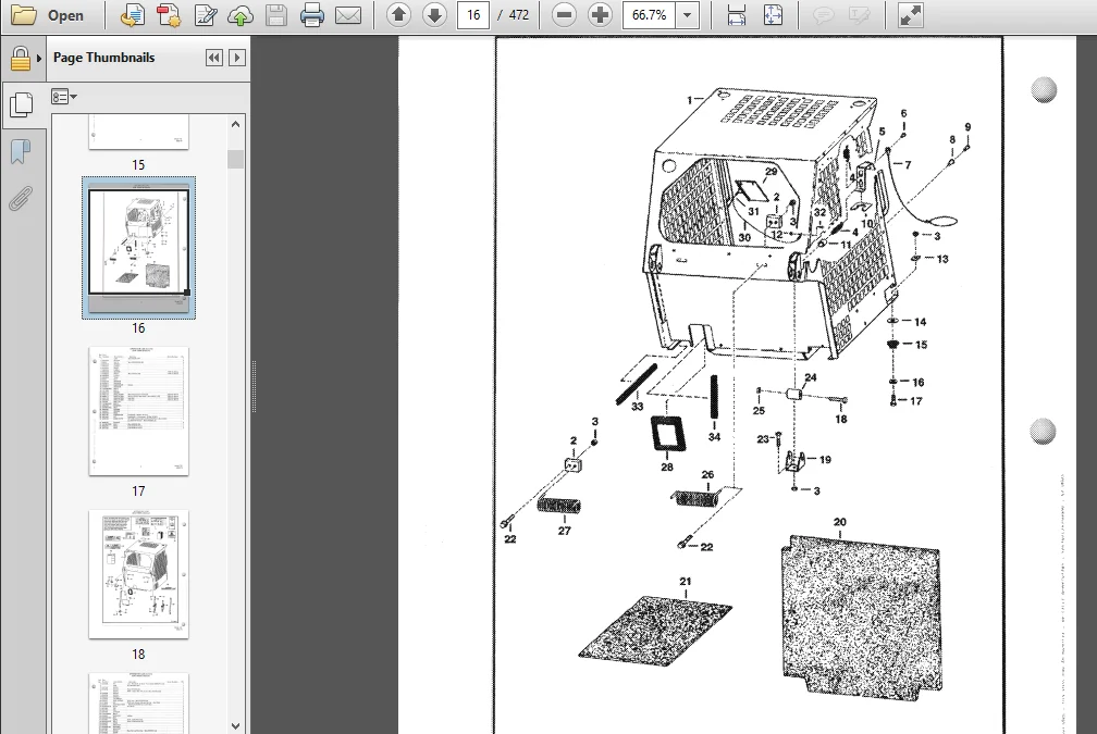 Bobcat 743 Skid Steer Loader Master Parts Catalog Manual - PDF Download - Image 4