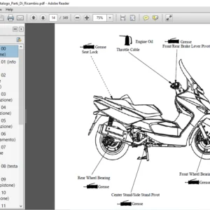 KYMCO XCITING 500 SERVICE MANUAL  - PDF DOWNLOAD