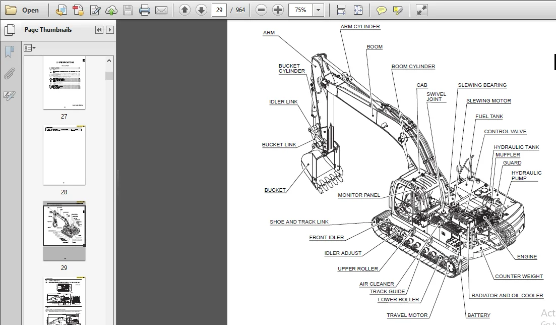 New Holland Crawler Excavator E265B Repair Manual_87495895A - PDF DOWNLOAD - Image 3