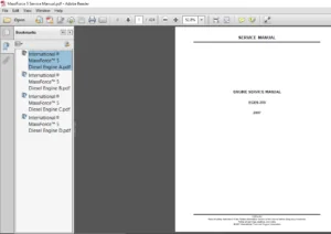 Navistar Maxxforce 5 Engine Service Repair Manual - PDF Download