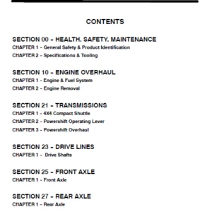 New Holland LM A 415A LM425A LM435A LM445A Loader - COMPLETE SERVICE / REPAIR / SHOP MANUAL - PDF Download