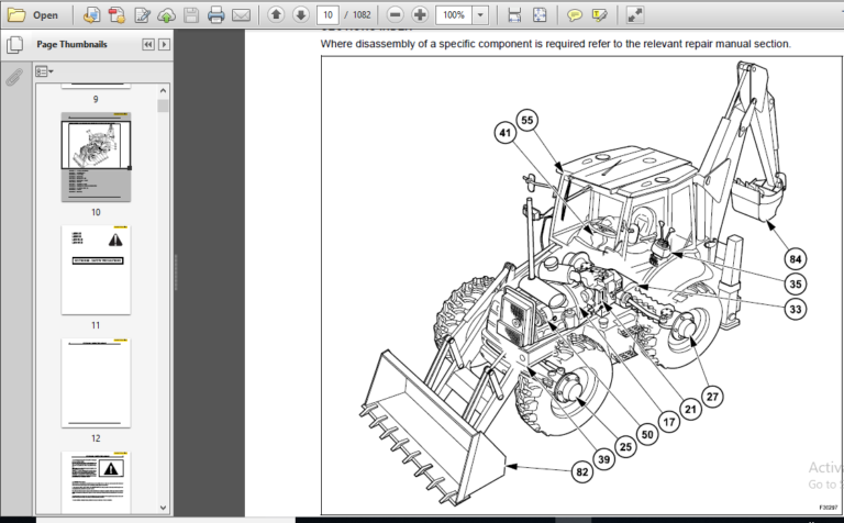 New Holland Loader Backhoe LB90 B - LB95 B - LB110 B - LB115 Workshop ...