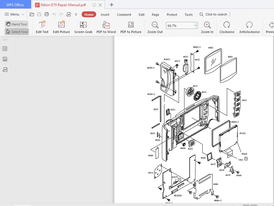 Nikon D70 Service Repair Manual + Parts List Catalog - PDF DOWNLOAD - Image 4