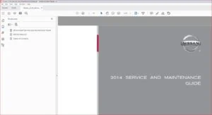 Nissan 2014 Service And Maintenance Guide - PDF DOWNLOAD