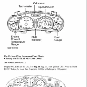 Oldsmobile Bravada Service Manual 2002-2004  - PDF Download
