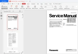 Panasonic Dmr bst800 Bst800eg Service Manual And Repair Guide - PDF DOWNLOAD