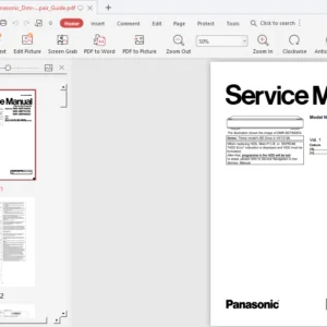 Panasonic Dmr bst800 Bst800eg Service Manual And Repair Guide - PDF DOWNLOAD