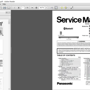 Panasonic Sc-hte180 Service Manual And Repair Guide - PDF Download